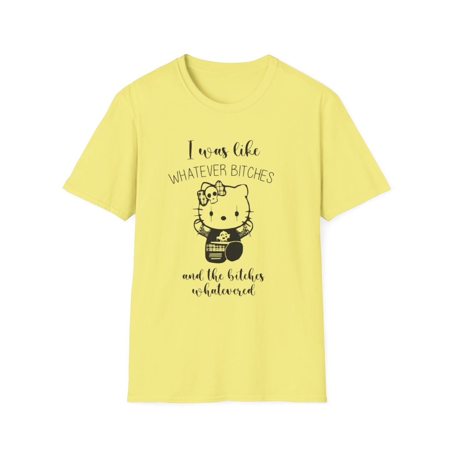 Whatever Bitches T-Shirt Cornsilk Printify T-Shirt Rhythm & Drip Apparel