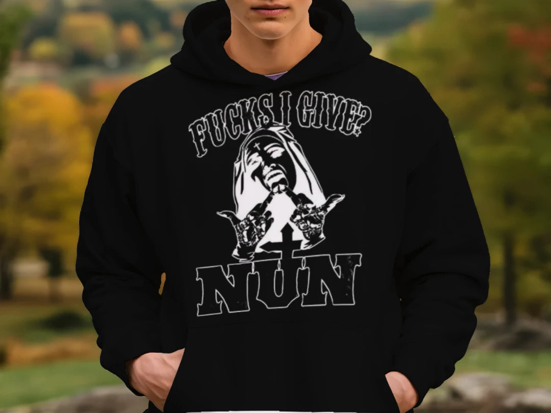 Alternative- Nun Fucks Hoodie Rhythm & Drip Hoodie Rhythm & Drip Apparel