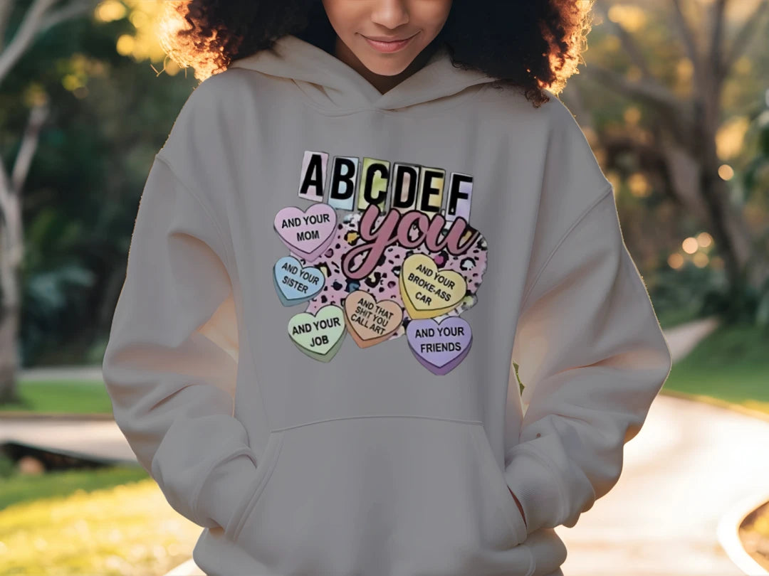 ABCDEFU Hoodie Inspired By A Song Rhythm & Drip Hoodie Rhythm & Drip Apparel