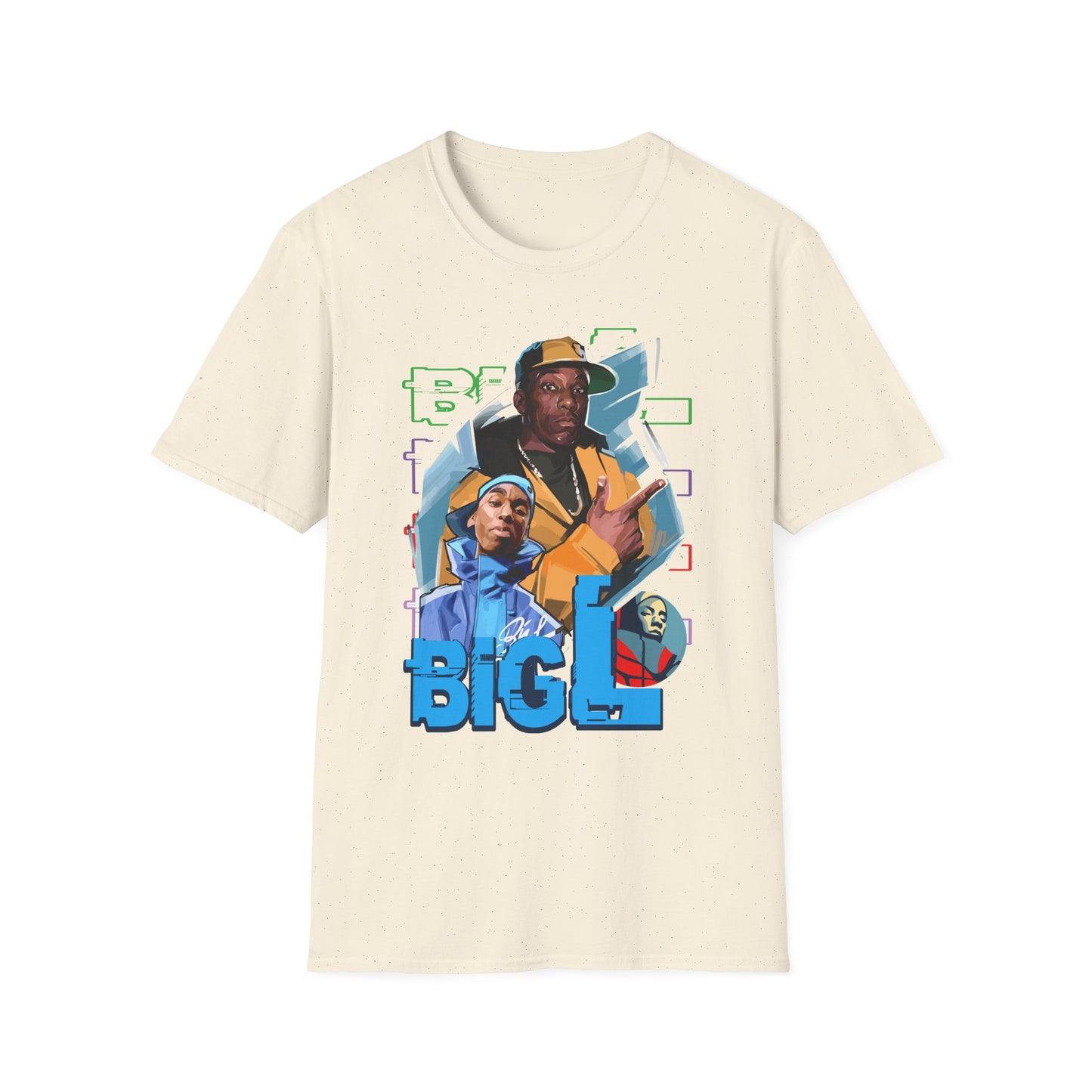 Big L Unisex Softstyle T-Shirt - Rhythm & Drip