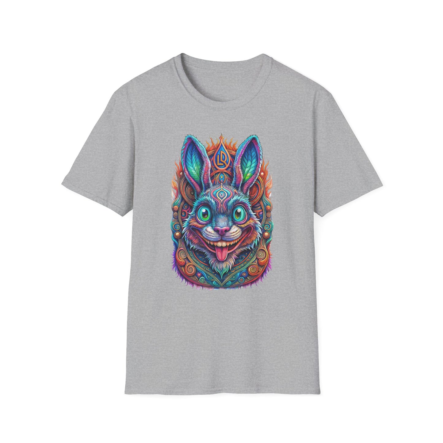 colorful-psychedelic-bunny-tee