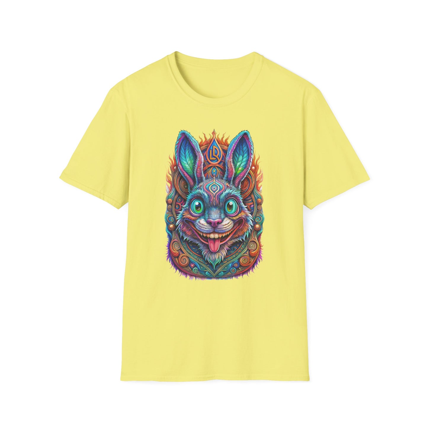 colorful-psychedelic-bunny-tee
