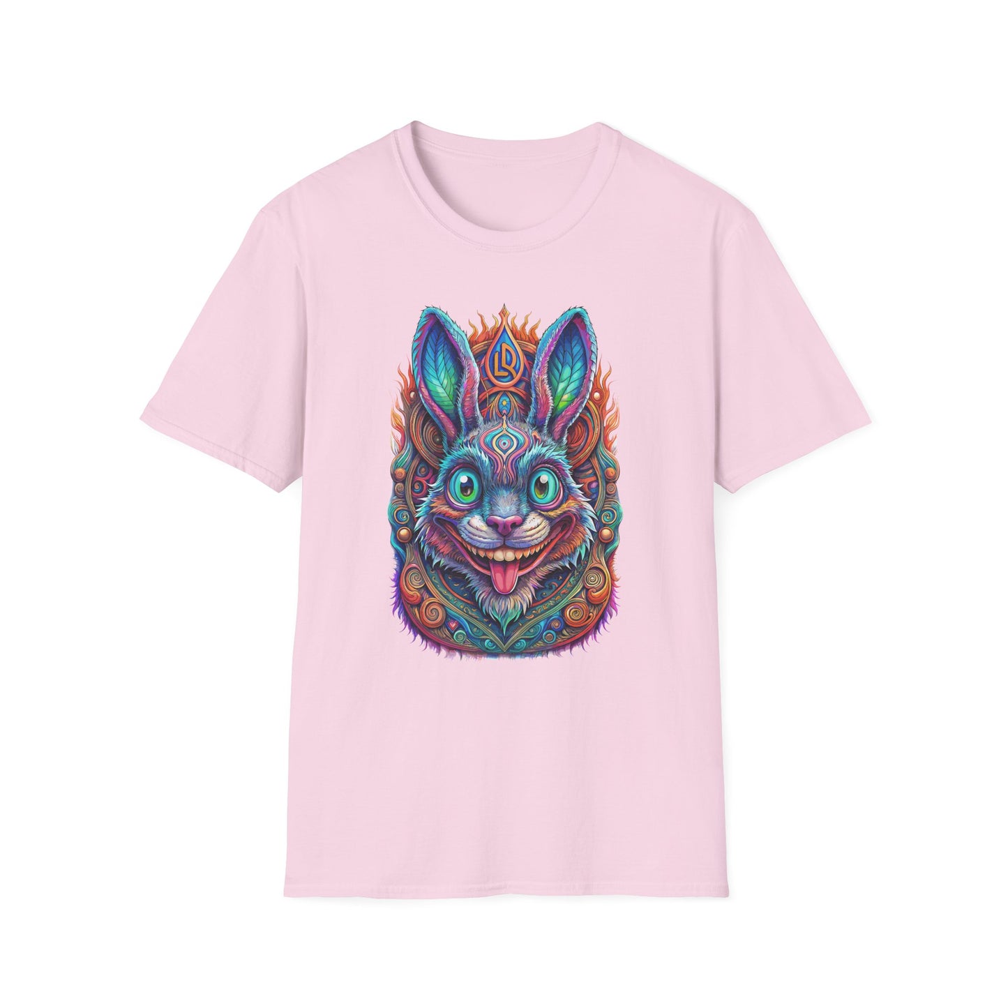 colorful-psychedelic-bunny-tee