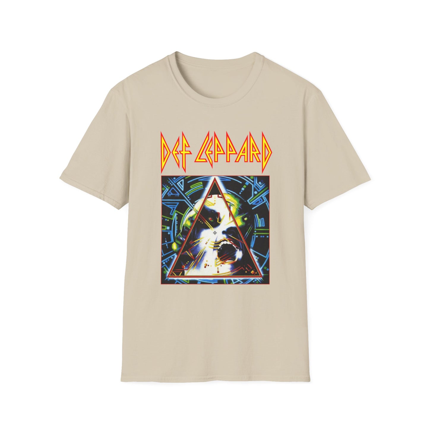 Def Leppard Retro Graphic Unisex T-Shirt - Vintage Rock Apparel - Rhythm & Drip