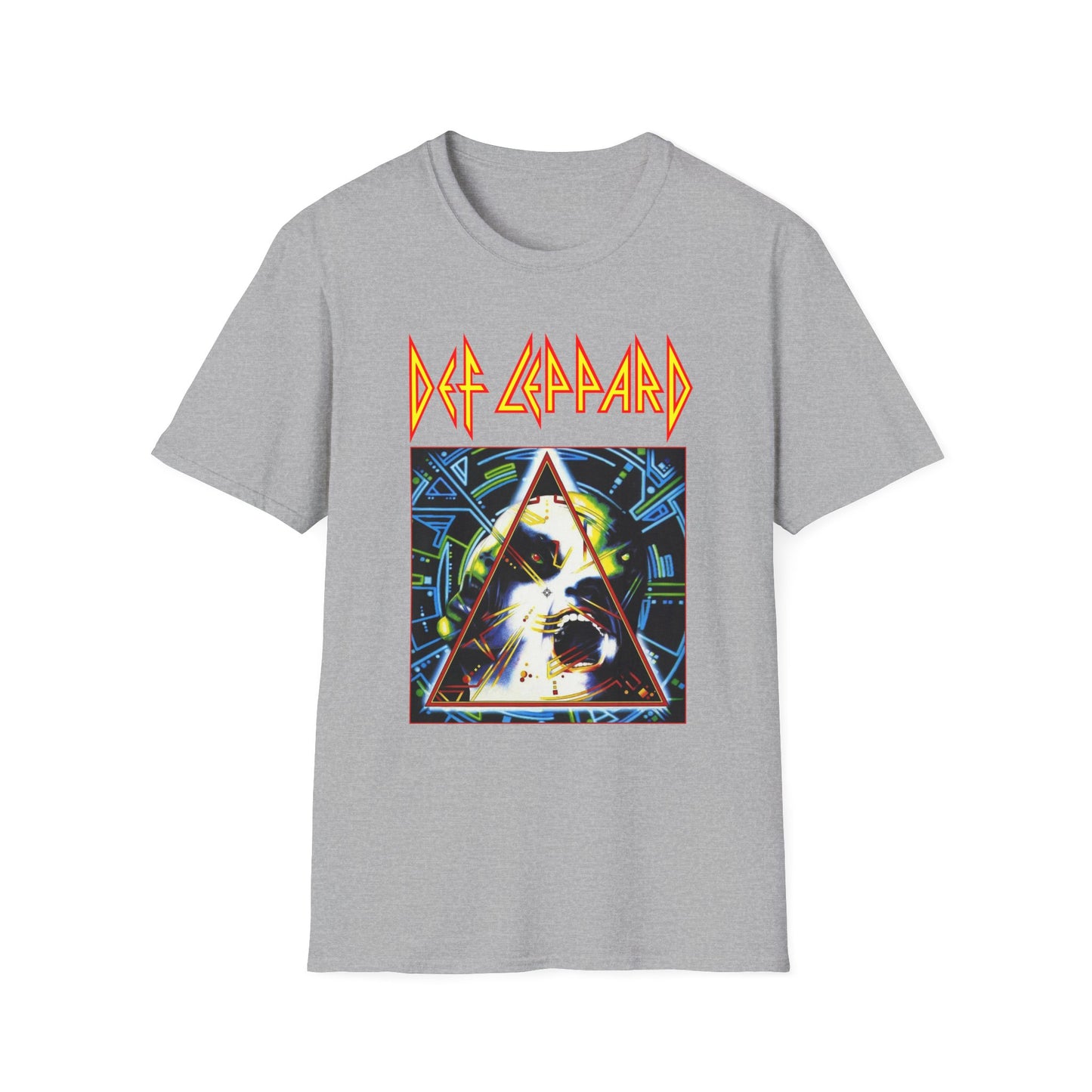 Def Leppard Retro Graphic Unisex T-Shirt - Vintage Rock Apparel - Rhythm & Drip
