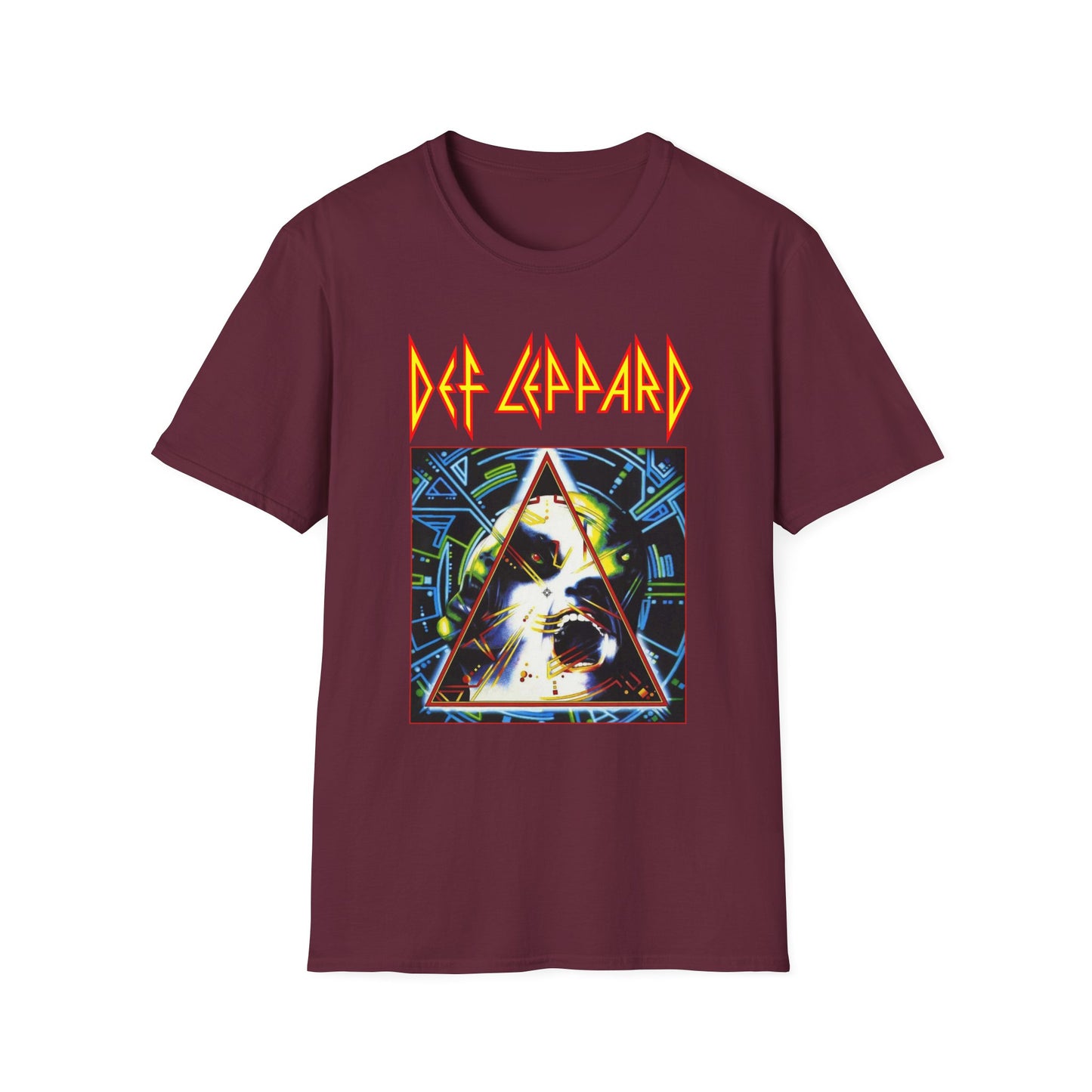 Def Leppard Retro Graphic Unisex T-Shirt - Vintage Rock Apparel - Rhythm & Drip