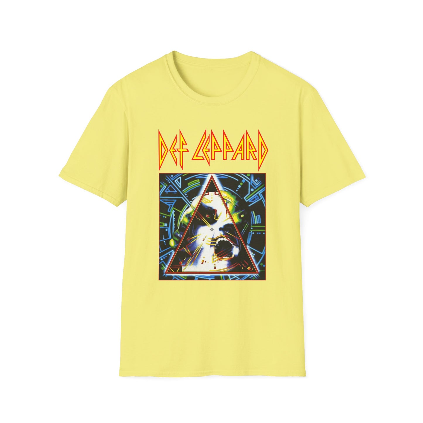 Def Leppard Retro Graphic Unisex T-Shirt - Vintage Rock Apparel - Rhythm & Drip