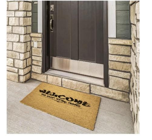 Welcome To Our Trap Home Door Mat Rhythm & Drip Door Mat Rhythm & Drip Apparel
