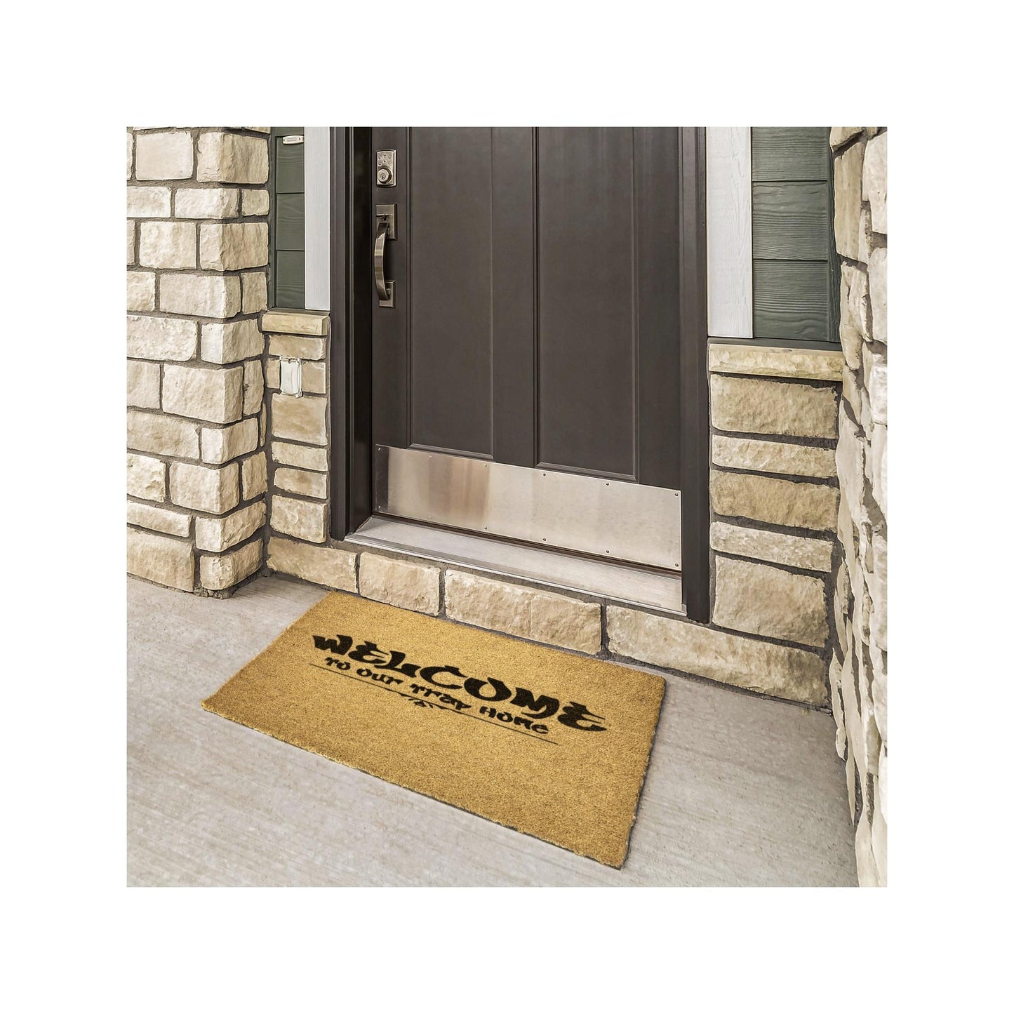 Welcome To Our Trap Home Door Mat Rhythm & Drip Door Mat Rhythm & Drip Apparel