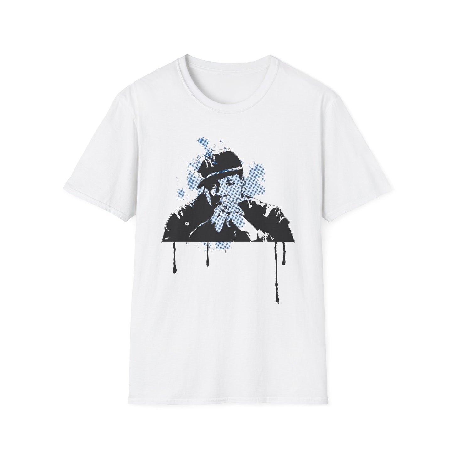 Jay-Z Urban Graphic T-Shirt - Dripped Art Design - Rhythm & Drip