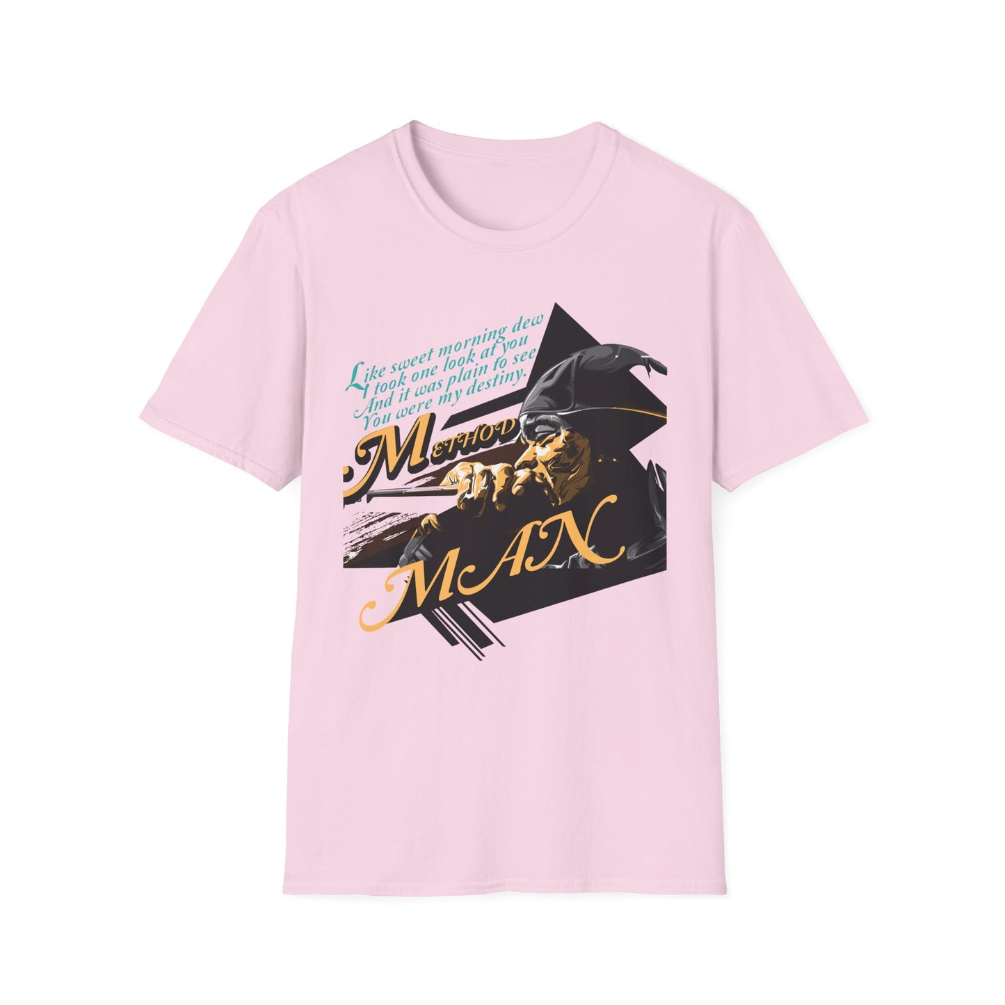Method Man Unisex Softstyle T-Shirt - 'Like Sweet Mornings Dew' Design - Rhythm & Drip