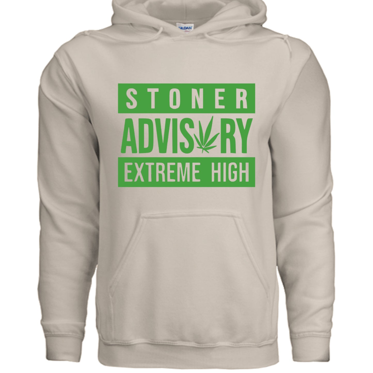 420- Stoner Advisory Hoodie SAND Rhythm & Drip Hoodie Rhythm & Drip Apparel