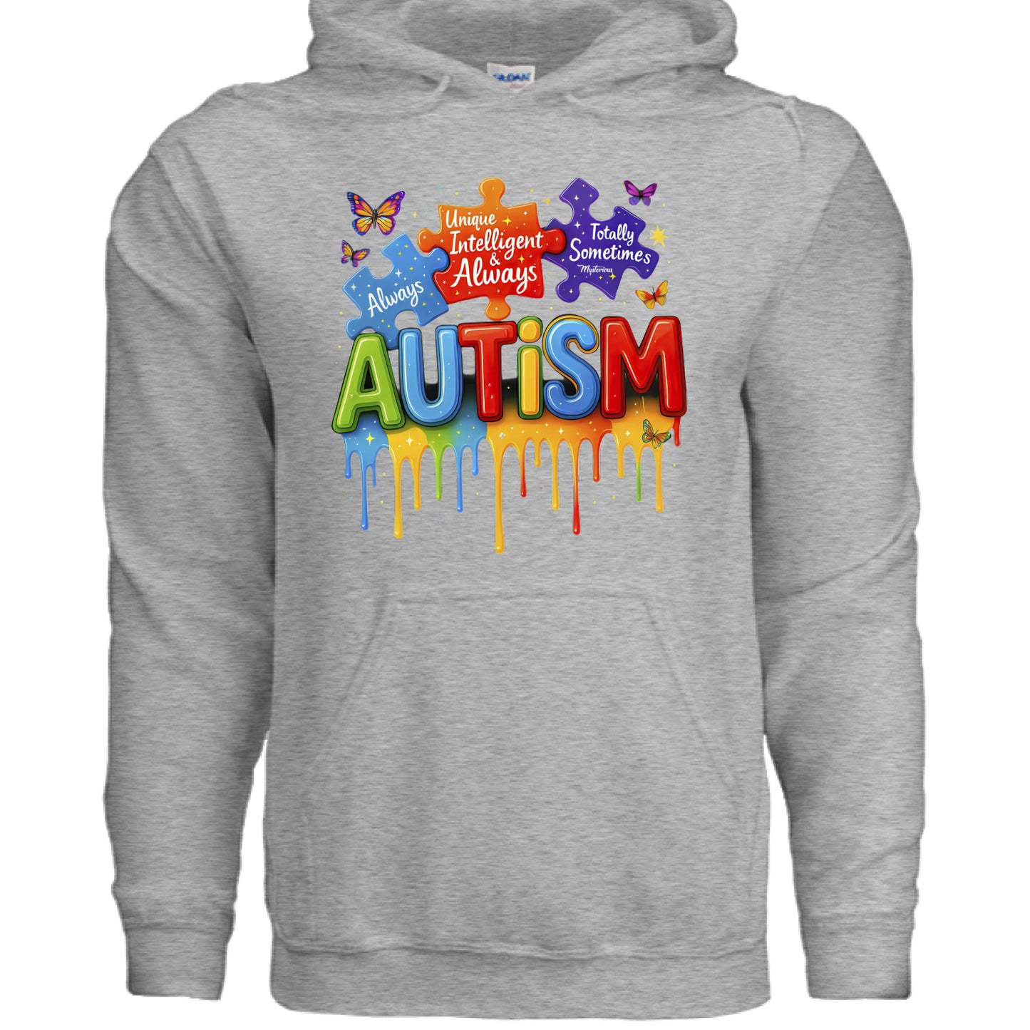 Awareness- Autism Awareness Hoodie SPORT GREY Rhythm & Drip Hoodie Rhythm & Drip Apparel