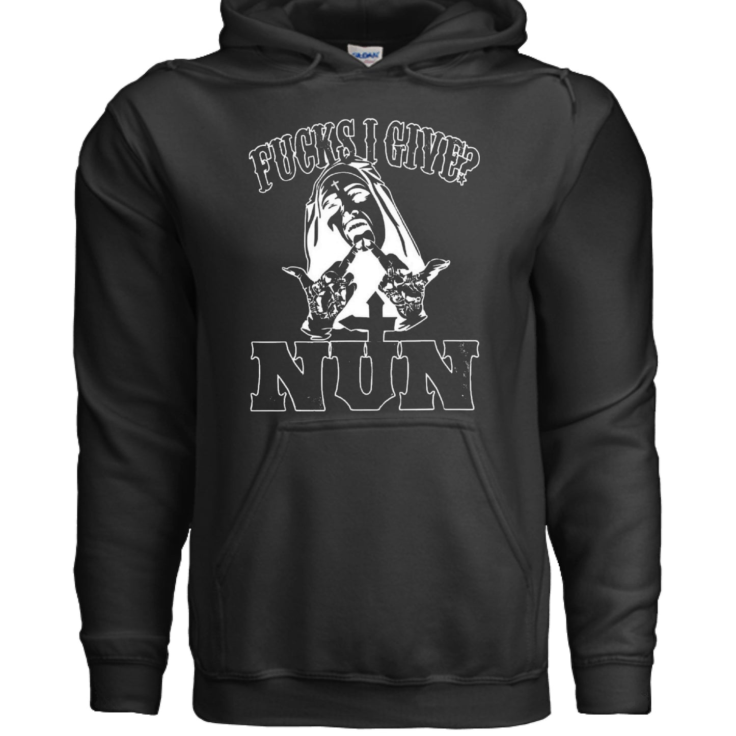 Alternative- Nun Fucks Hoodie BLACK Rhythm & Drip Hoodie Rhythm & Drip Apparel