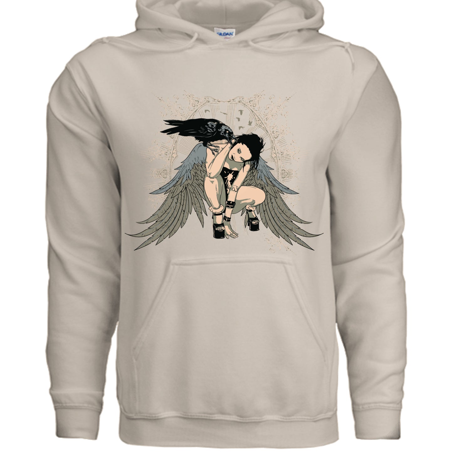 Alternative- Angel Girl Hoodie SAND Rhythm & Drip Hoodie Rhythm & Drip Apparel