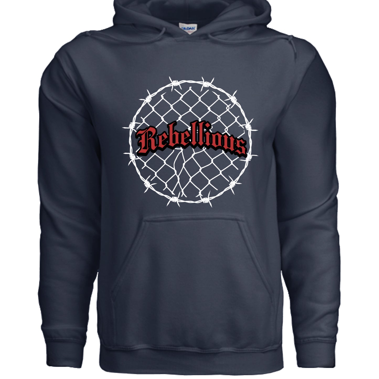 Alternative- Rebellious Hoodie NAVY Rhythm & Drip Hoodie Rhythm & Drip Apparel
