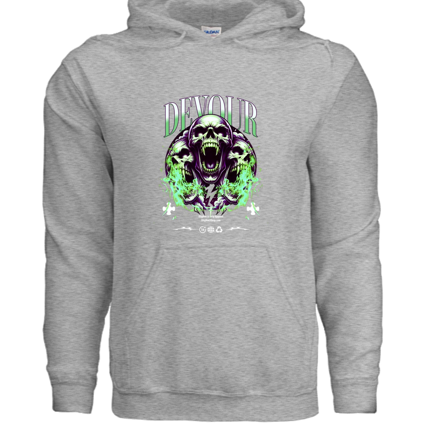 Alternative- Devoir Hoodie SPORT GREY Rhythm & Drip Hoodie Rhythm & Drip Apparel