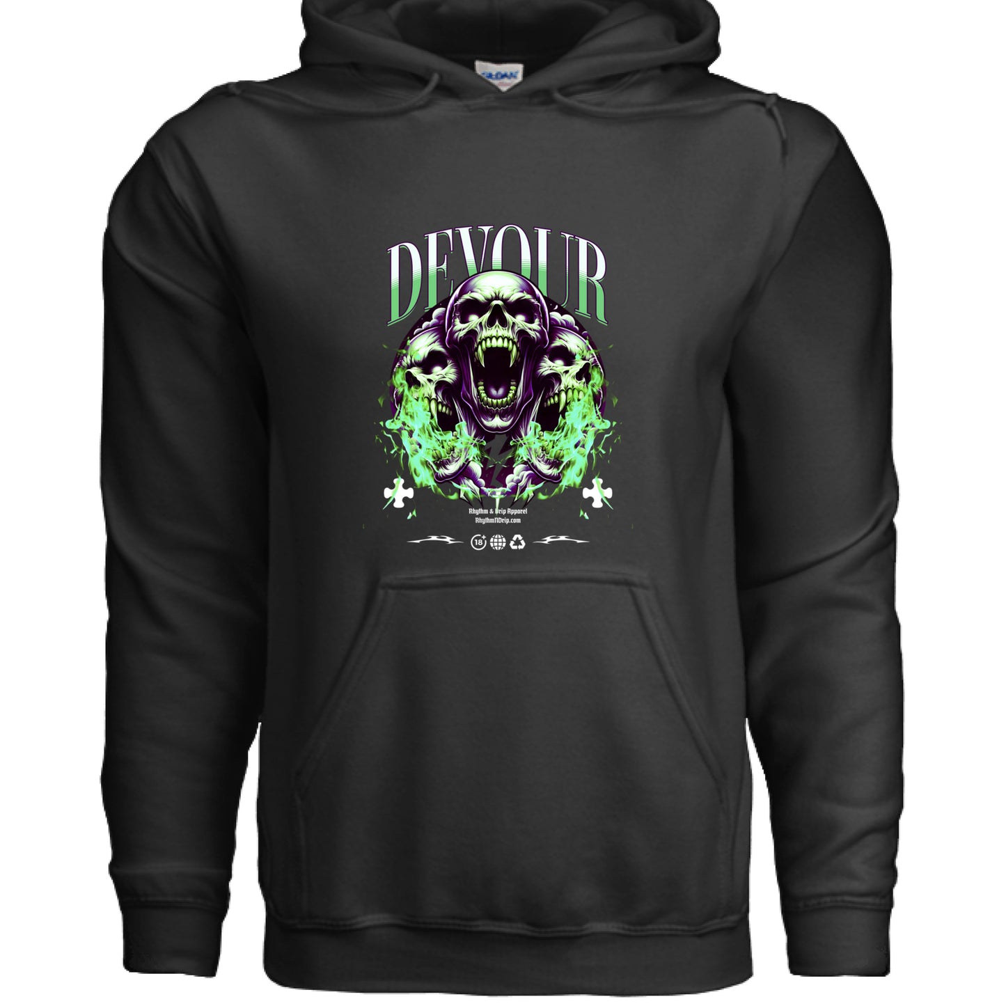 Alternative- Devoir Hoodie BLACK Rhythm & Drip Hoodie Rhythm & Drip Apparel