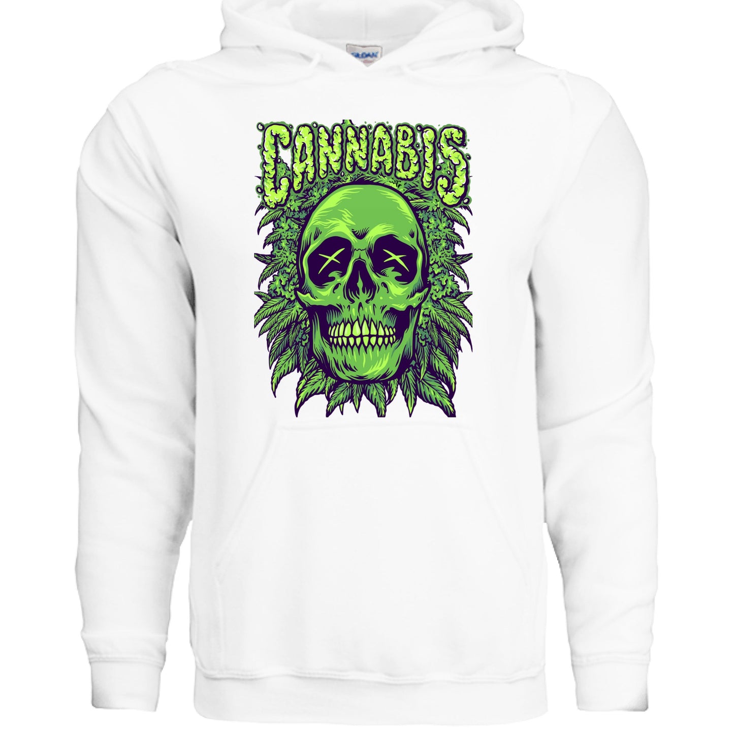 420- Cannabis Hoodie WHITE Rhythm & Drip Hoodie Rhythm & Drip Apparel