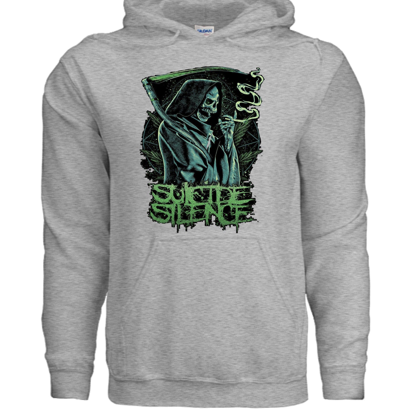 Alternative- Suicide Silence Hoodie SPORT GREY Rhythm & Drip Hoodie Rhythm & Drip Apparel