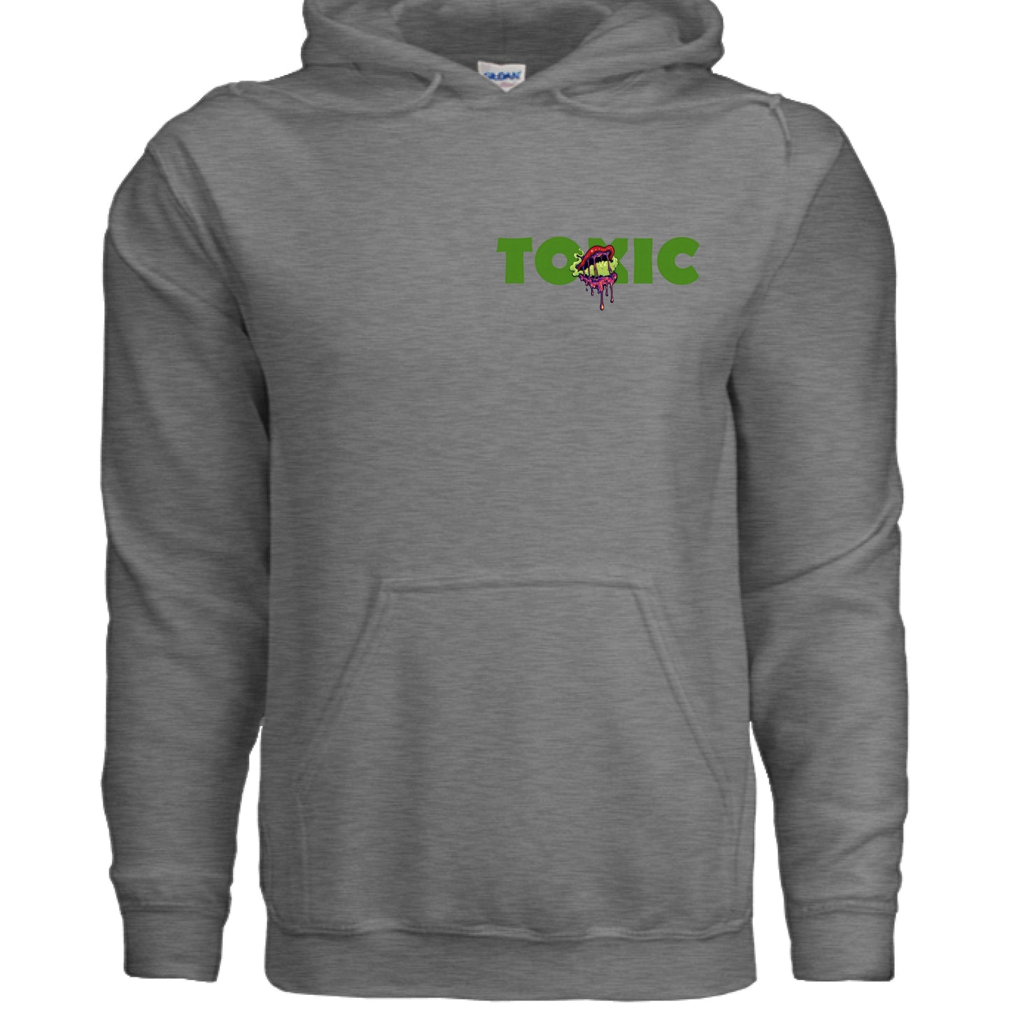 Alternative- Toxic Skull Hoodie GRAPHITE HEATHER Rhythm & Drip Hoodie Rhythm & Drip Apparel