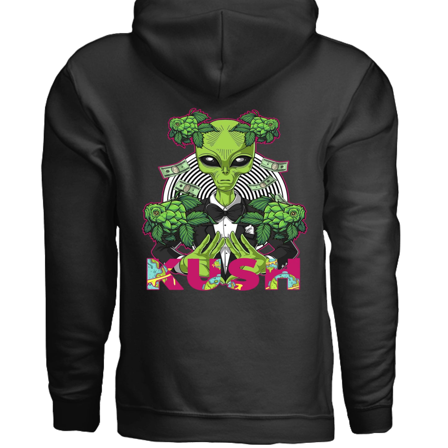 420- Kush Alien Hoodie Rhythm & Drip Hoodie Rhythm & Drip Apparel