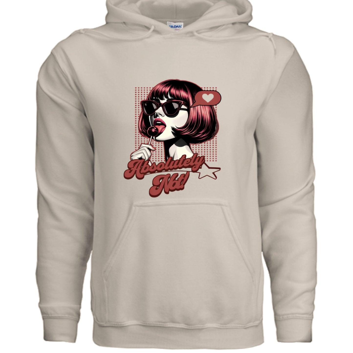 Absolutely Not Pin Up Hoodie SAND Rhythm & Drip Hoodie Rhythm & Drip Apparel