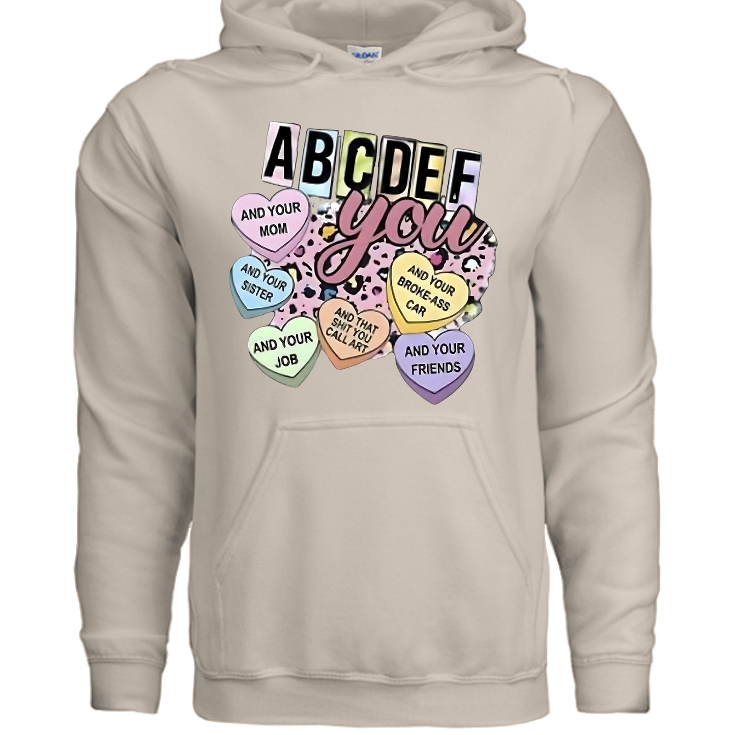 ABCDEFU Hoodie Inspired By A Song SAND Rhythm & Drip Hoodie Rhythm & Drip Apparel