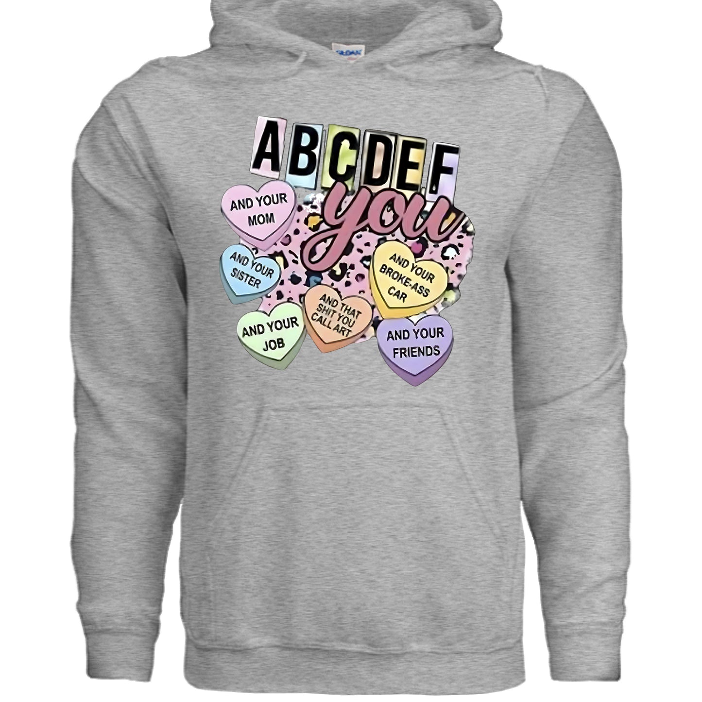 ABCDEFU Hoodie Inspired By A Song SPORT GREY Rhythm & Drip Hoodie Rhythm & Drip Apparel
