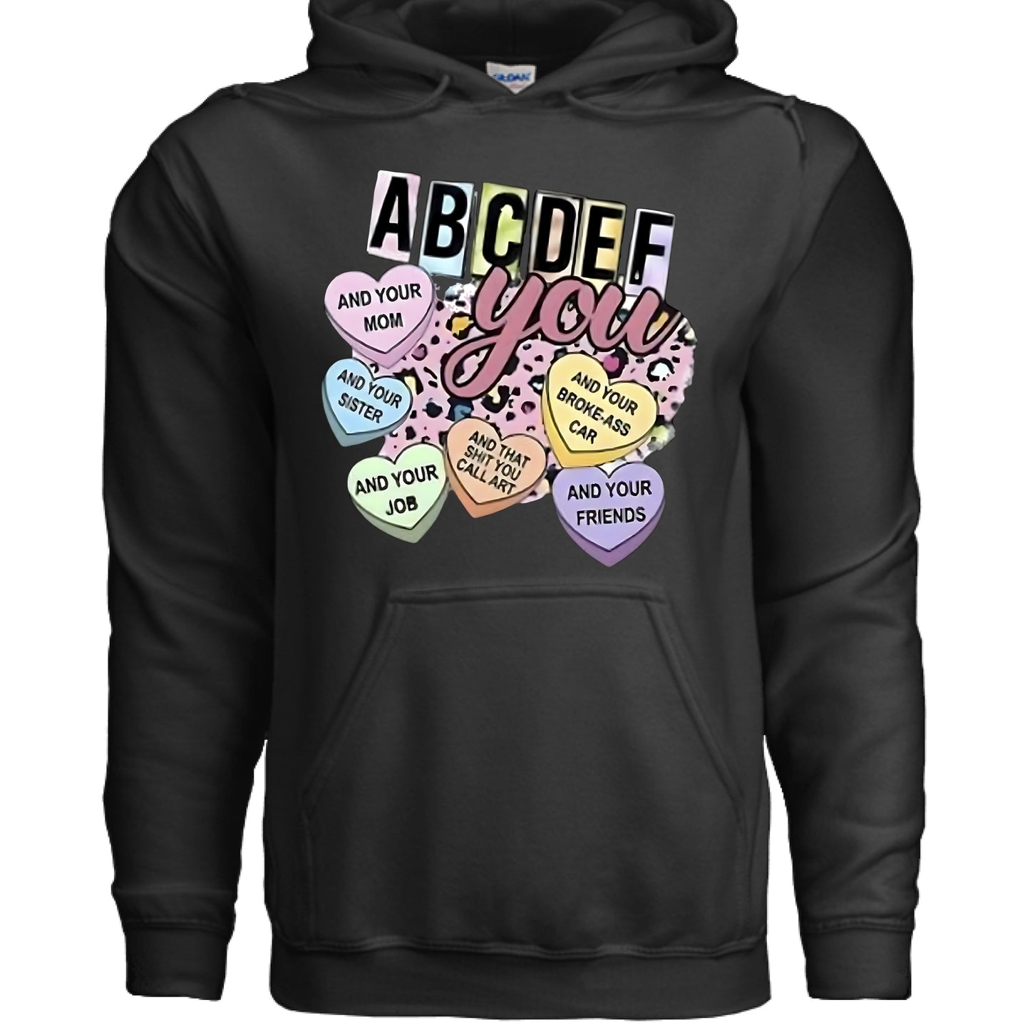 ABCDEFU Hoodie Inspired By A Song BLACK Rhythm & Drip Hoodie Rhythm & Drip Apparel