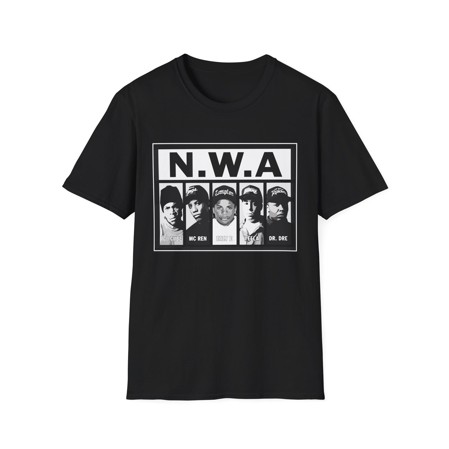 N.W.A Vintage Unisex Softstyle T-Shirt - Rhythm & Drip