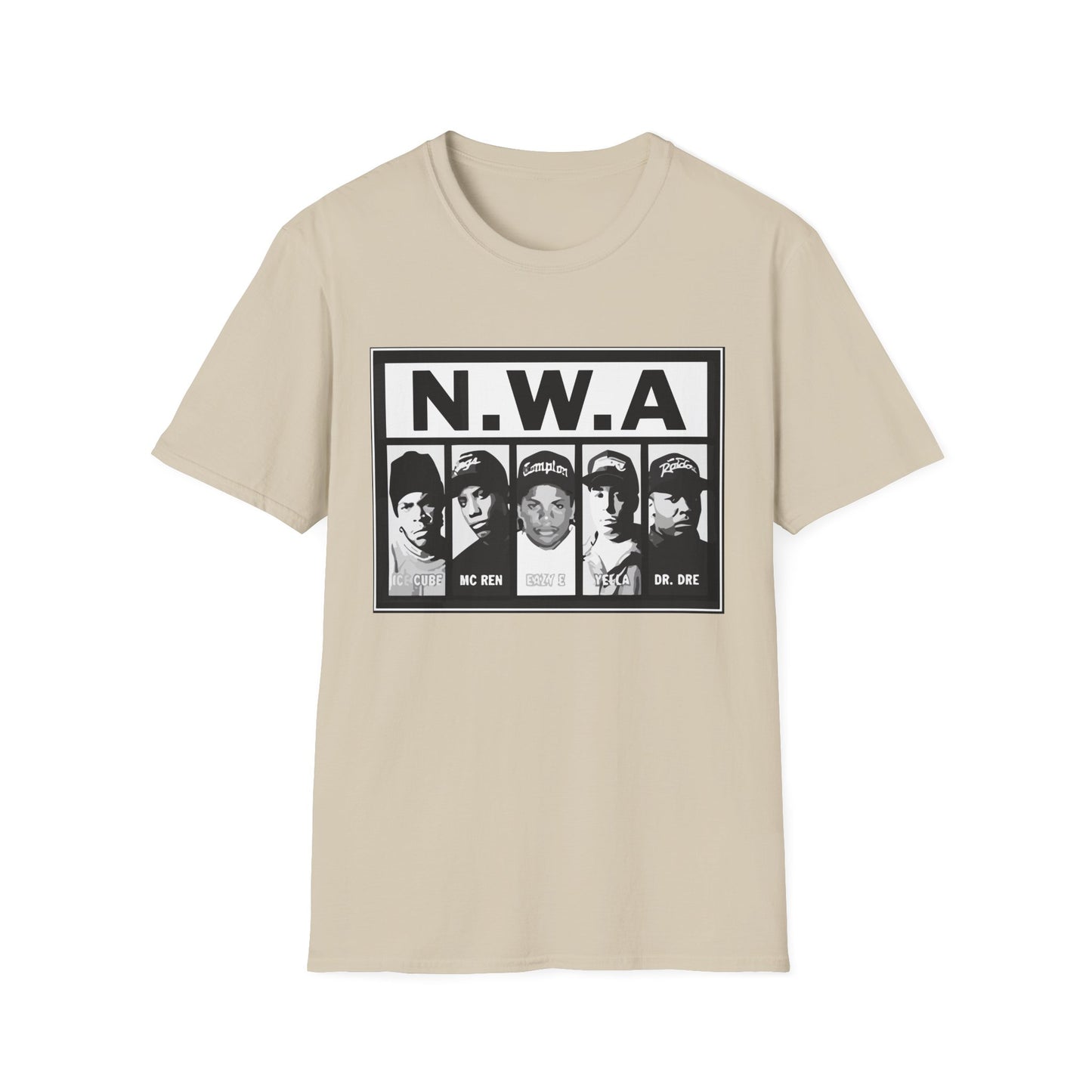 N.W.A Vintage Unisex Softstyle T-Shirt - Rhythm & Drip