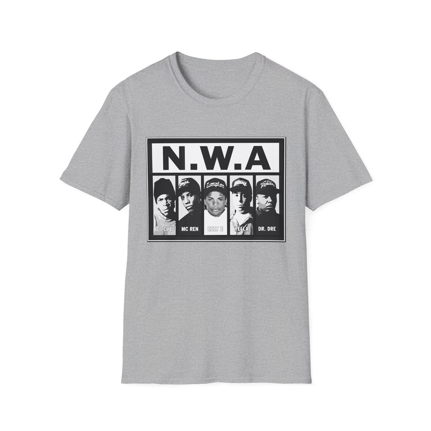 N.W.A Vintage Unisex Softstyle T-Shirt - Rhythm & Drip