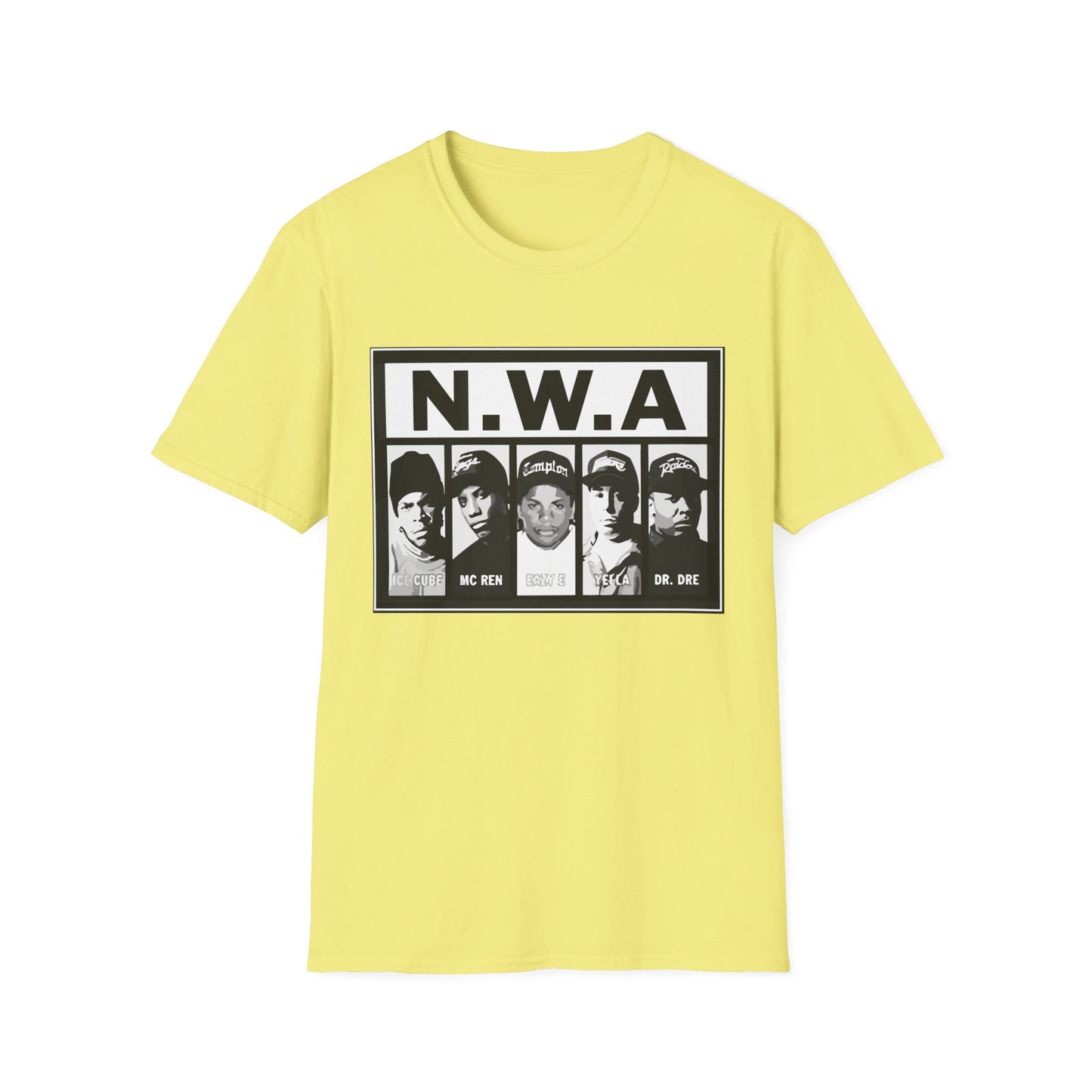 N.W.A Vintage Unisex Softstyle T-Shirt - Rhythm & Drip