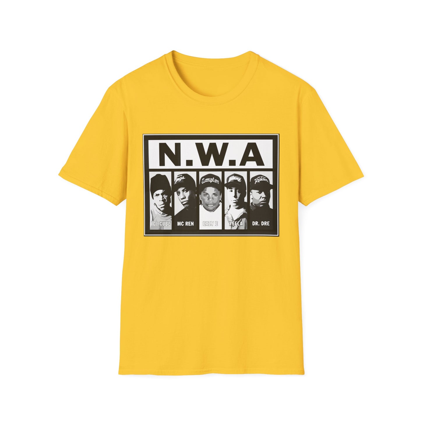 N.W.A Vintage Unisex Softstyle T-Shirt - Rhythm & Drip