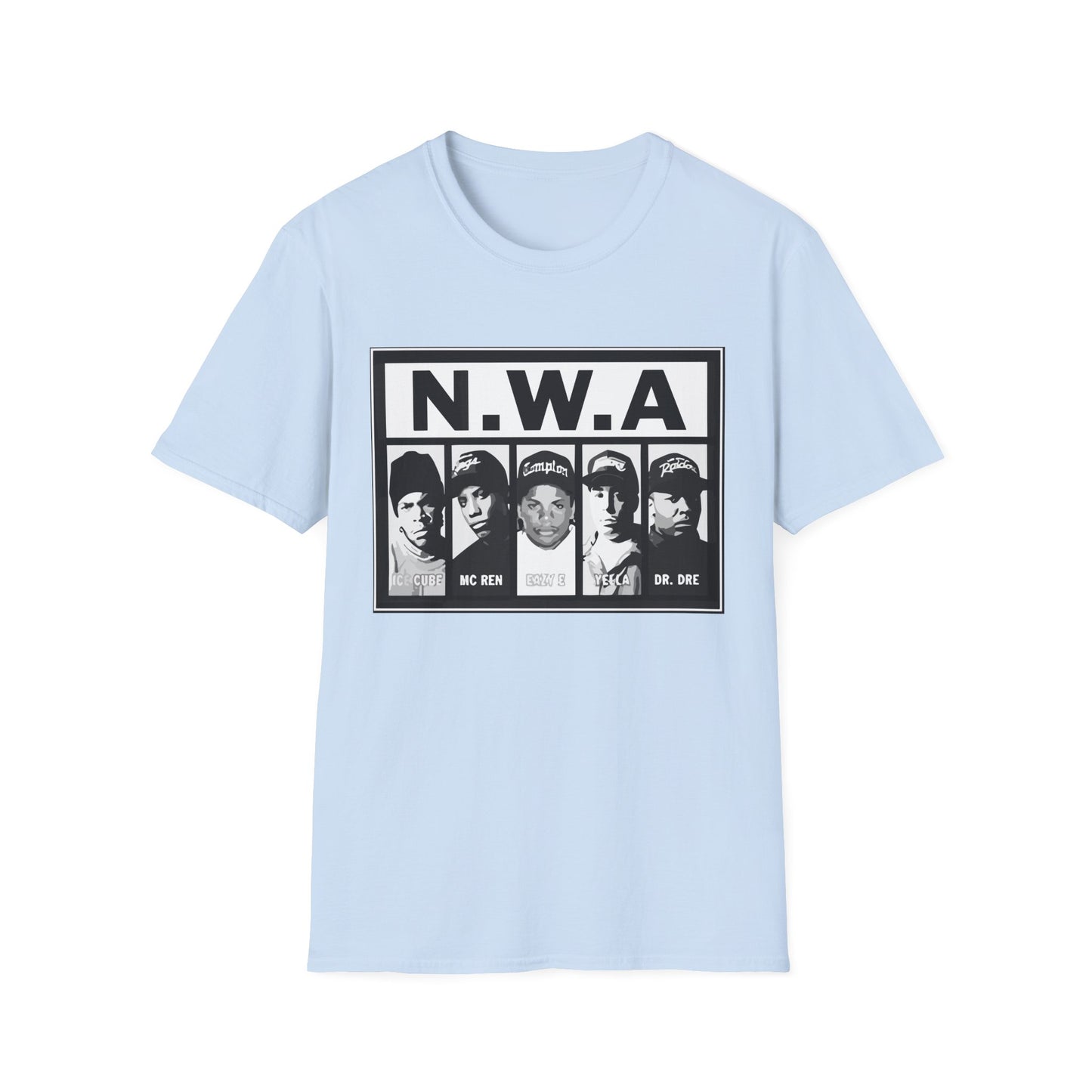 N.W.A Vintage Unisex Softstyle T-Shirt - Rhythm & Drip