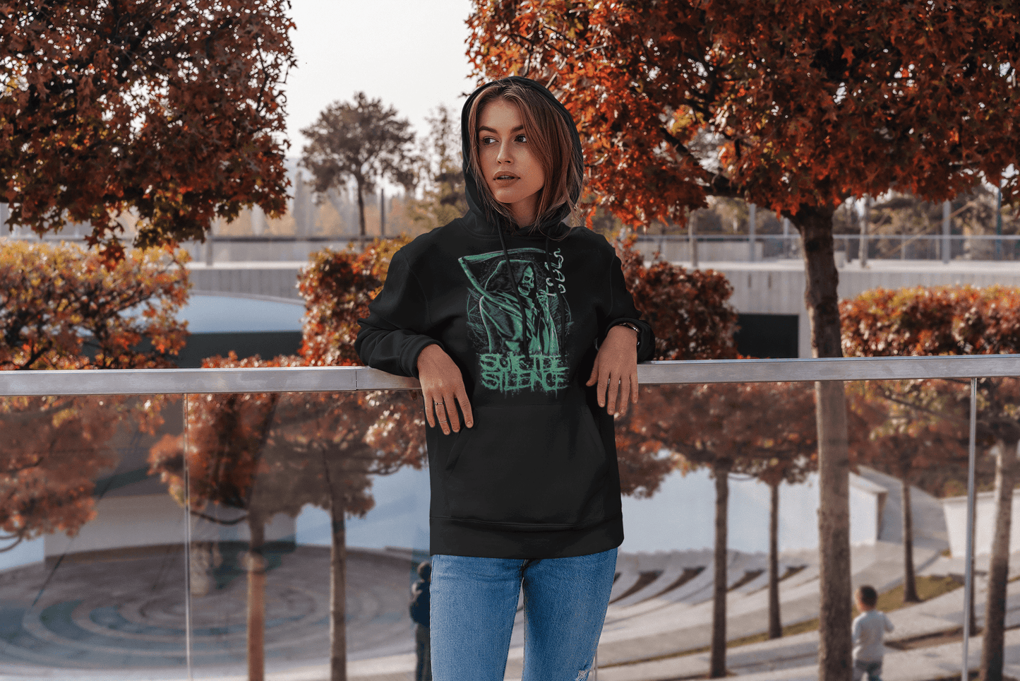 Alternative- Suicide Silence Hoodie Rhythm & Drip Hoodie Rhythm & Drip Apparel