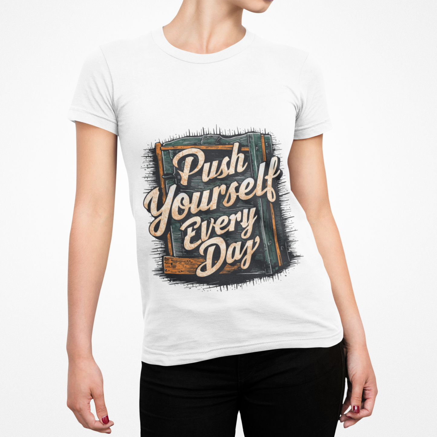 push-yourself-every-day-tee