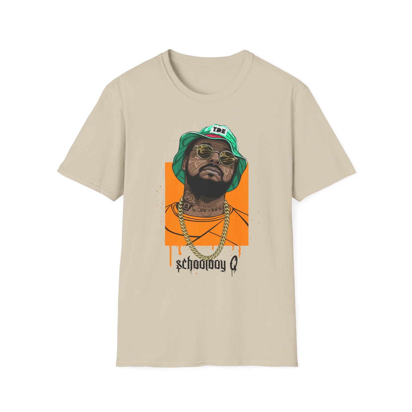 Unisex Softstyle T-Shirt - Schoolboy Q Graphic Tee - Rhythm & Drip