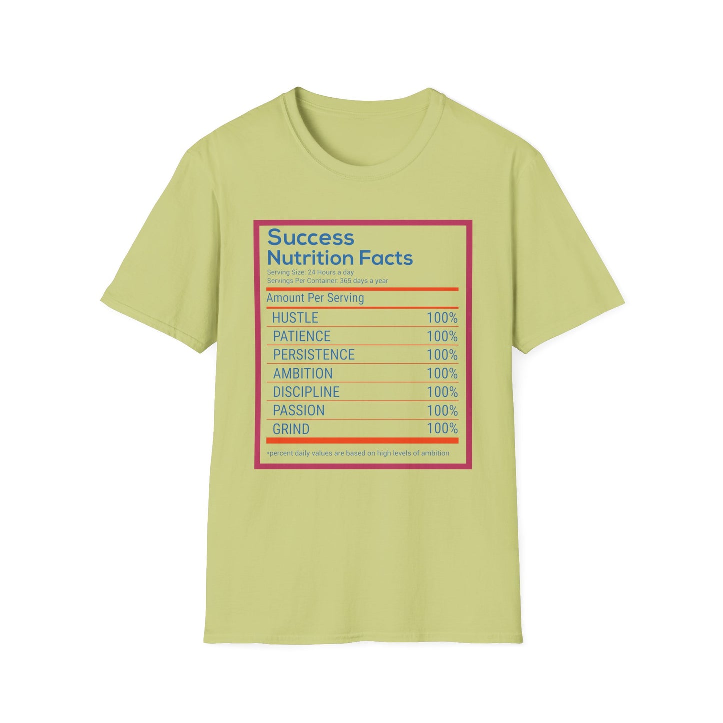 success-nutrition-facts-tee