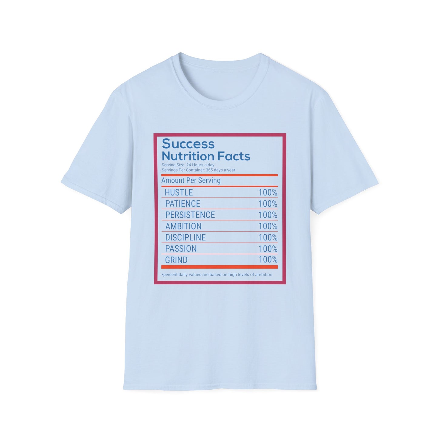 success-nutrition-facts-tee