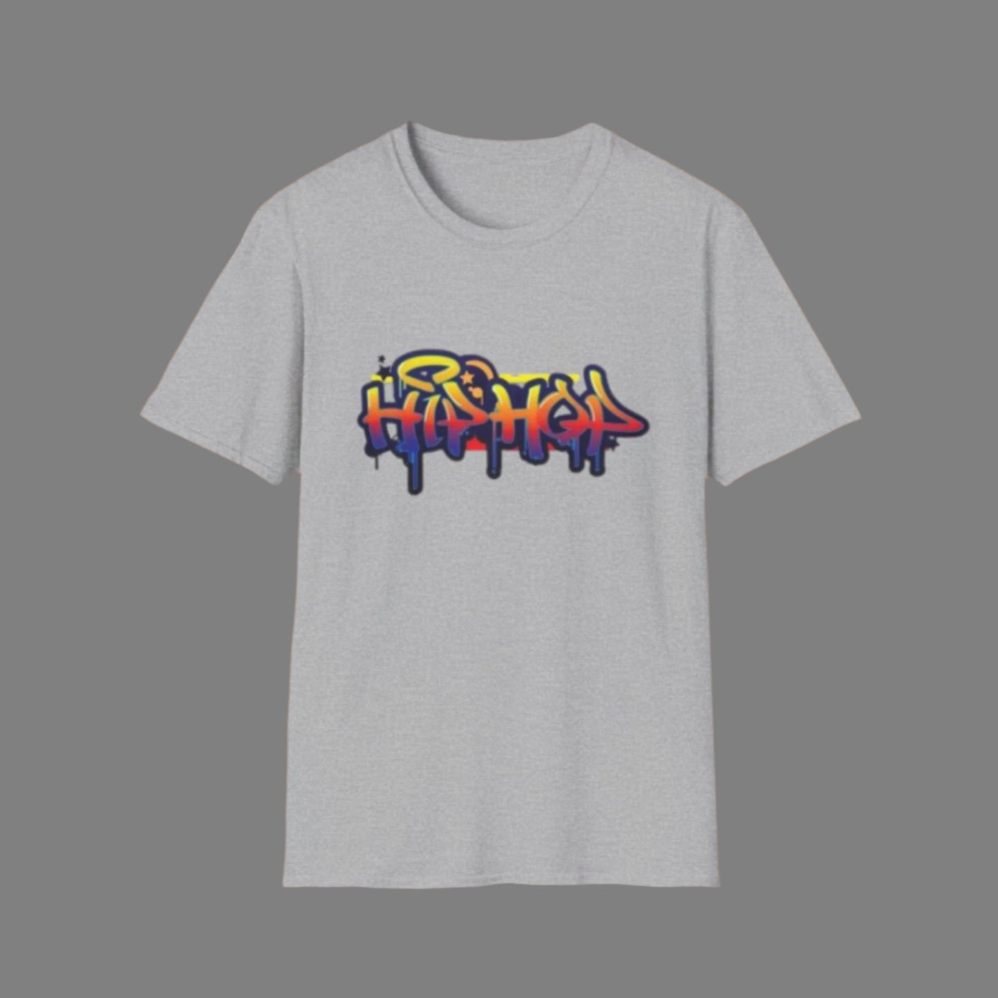 Urban Graffiti Hip Hop T-Shirt for Trendsetters - Rhythm & Drip