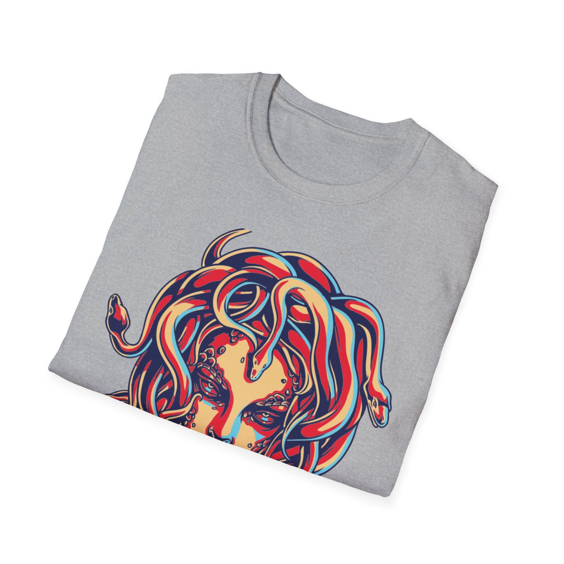 Artistic Medusa T-Shirt Printify T-Shirt Rhythm & Drip Apparel