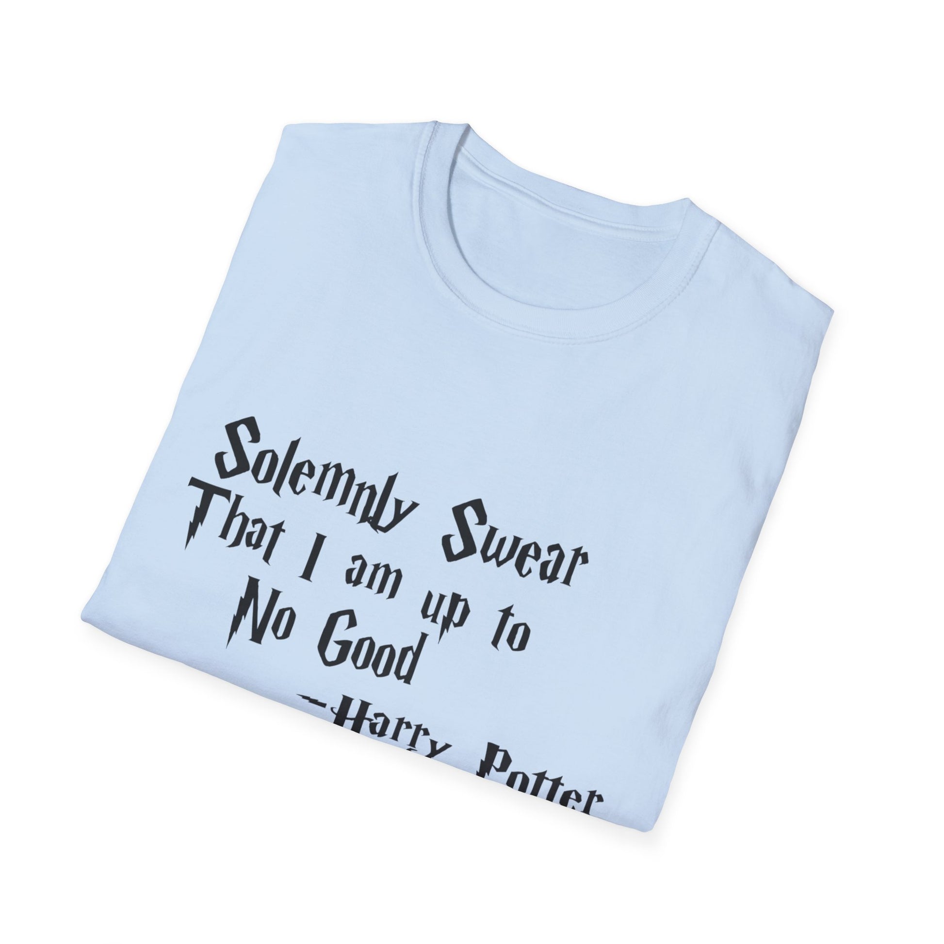 Harry Potter Inspired Unisex Softstyle T-Shirt - 'Solemnly Swear That I Am Up to No Good' - Rhythm & Drip