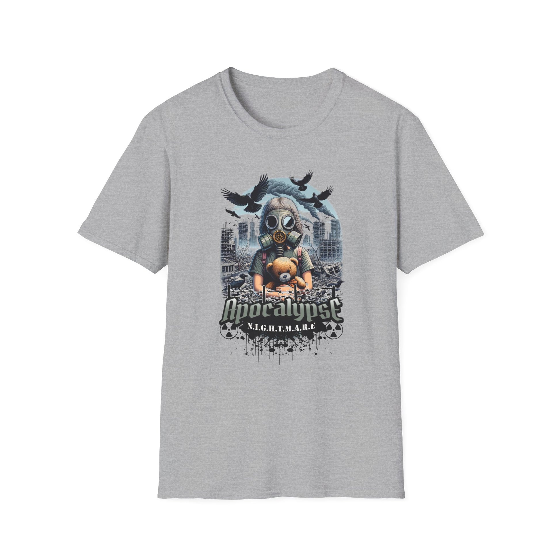 Apocalypse T-Shirt Sport Grey Printify T-Shirt Rhythm & Drip Apparel