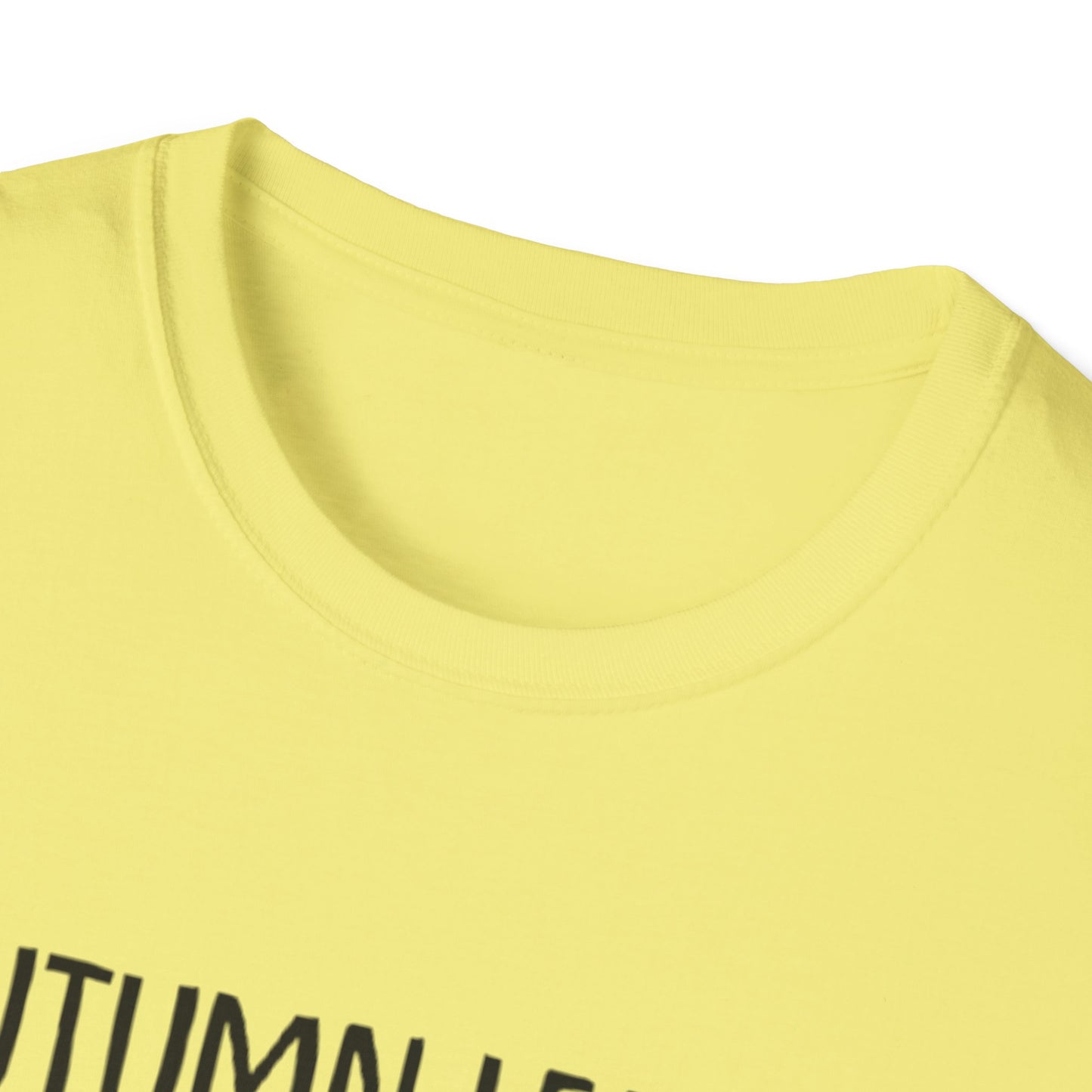 Fall- Autumn Leaves and Pumpkin T-Shirt Printify T-Shirt Rhythm & Drip Apparel