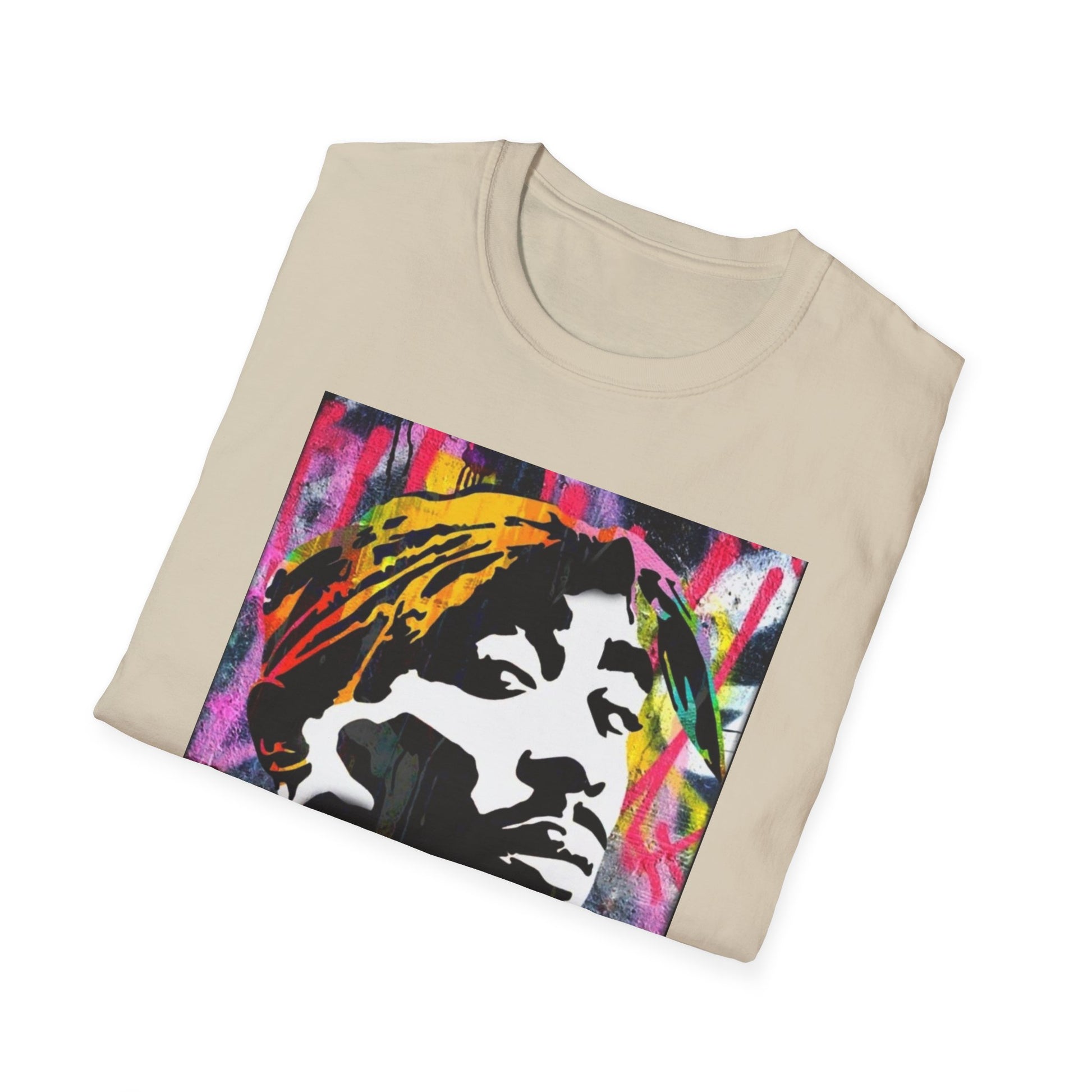 2 Pac Art Graphic T-Shirt Printify T-Shirt Rhythm & Drip Apparel