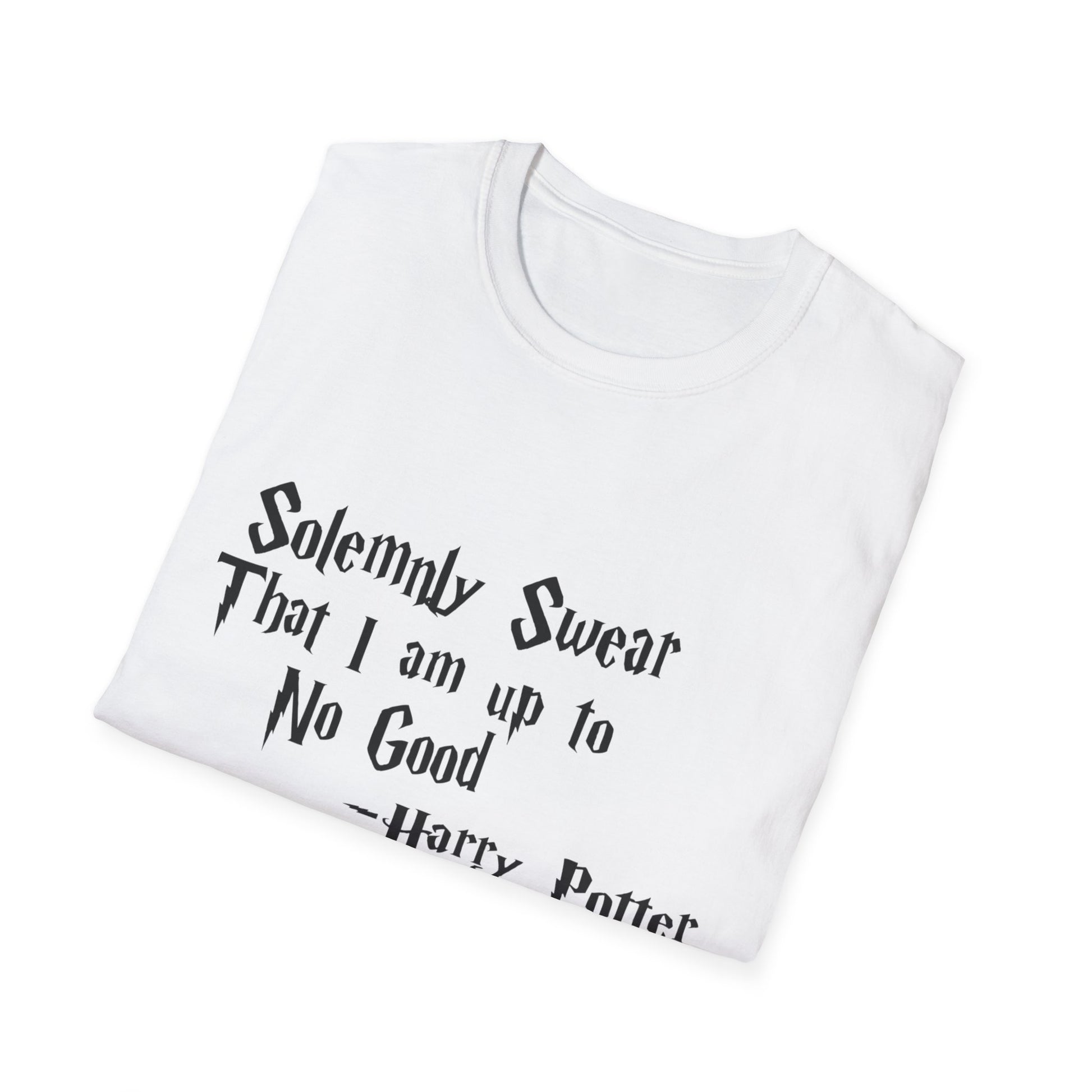 Harry Potter Inspired Unisex Softstyle T-Shirt - 'Solemnly Swear That I Am Up to No Good' - Rhythm & Drip