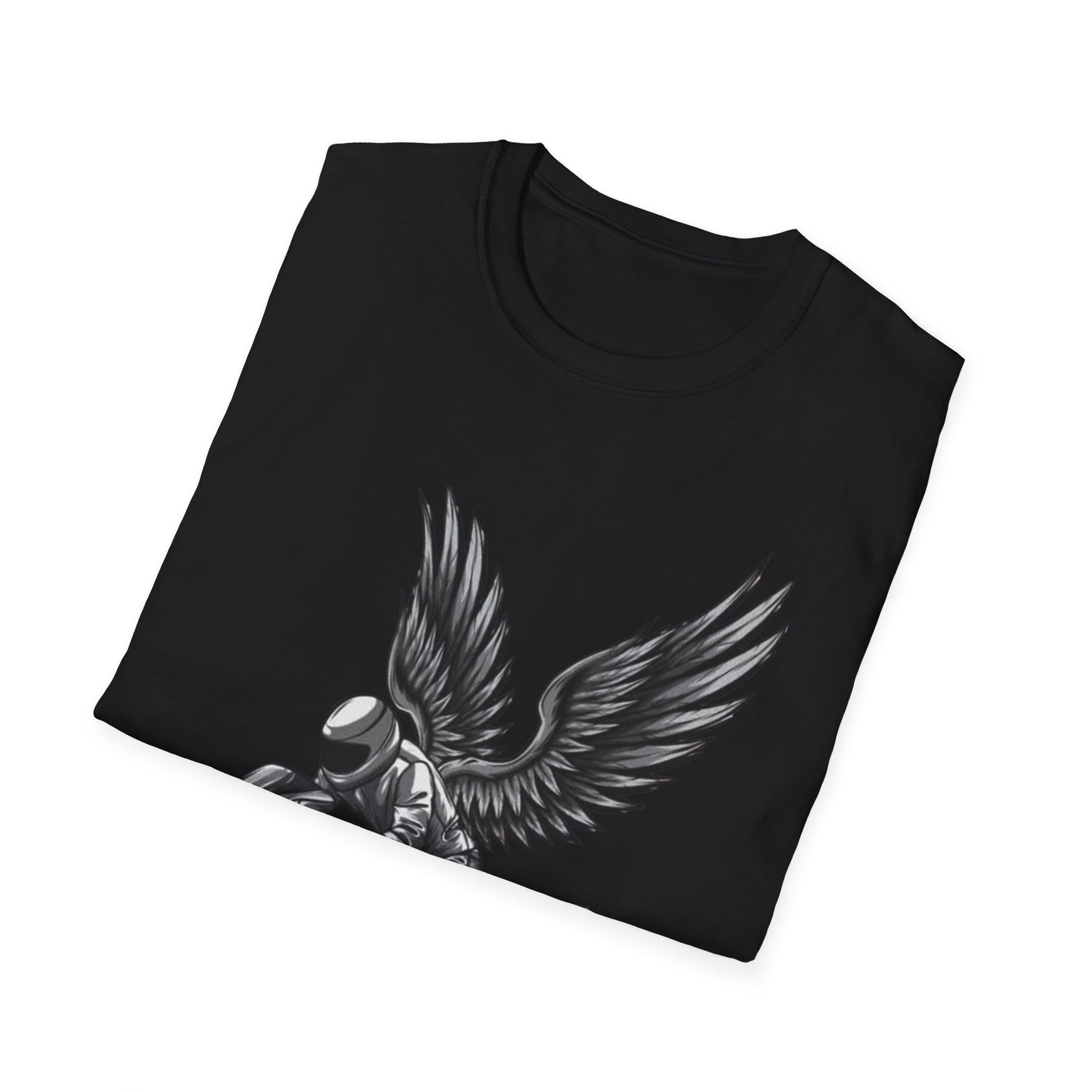 Wings of Freedom Motorbike T-Shirt Printify T-Shirt Rhythm & Drip Apparel