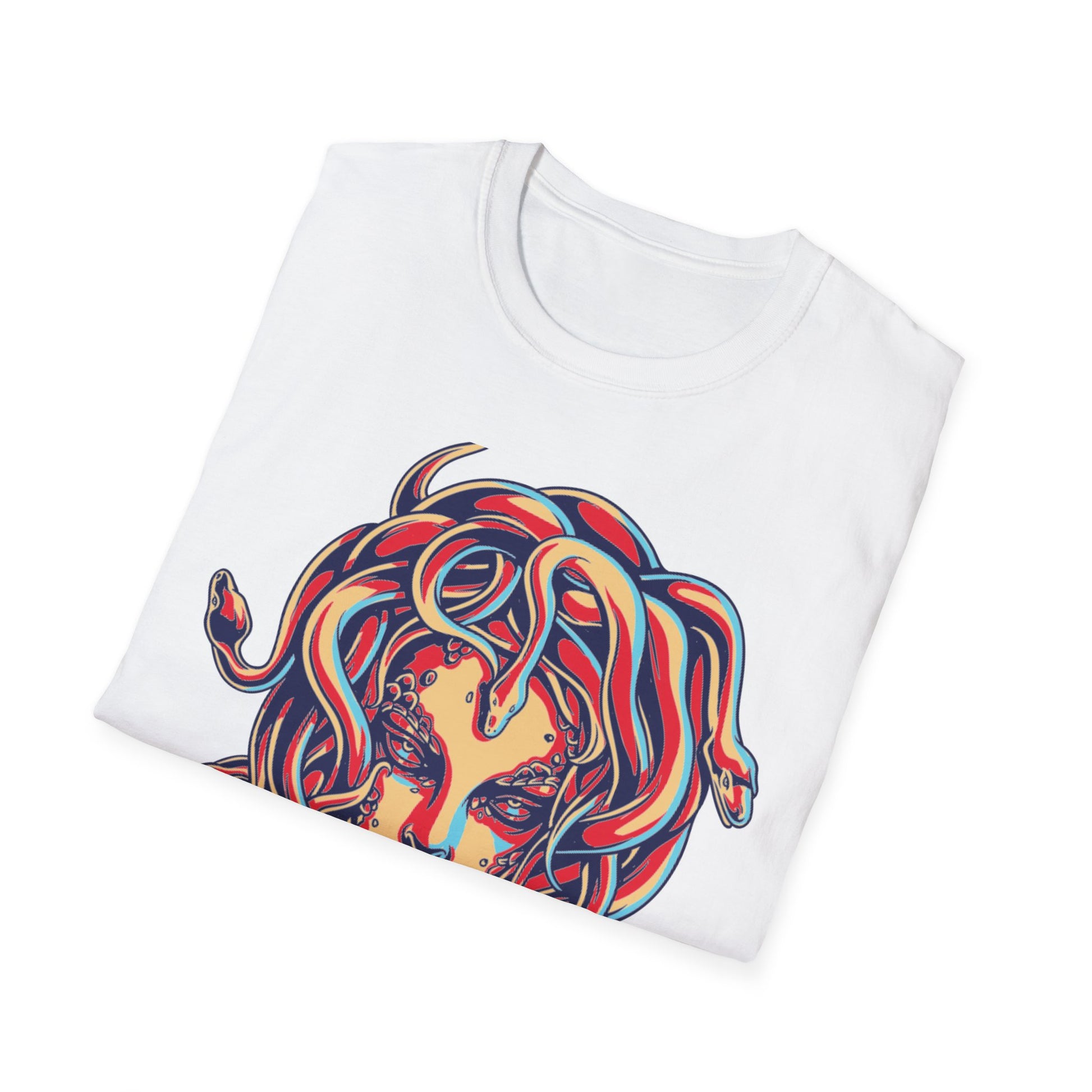 Artistic Medusa T-Shirt Printify T-Shirt Rhythm & Drip Apparel